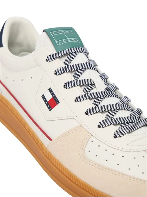 Sneakers in pelle con logo Tommy Jeans | EM0EM01731YBL